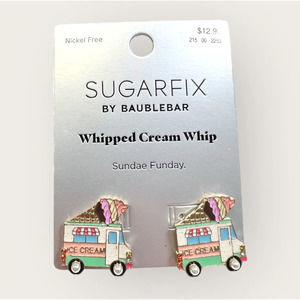 SUGARFIX by BaubleBar Whipped Cream Whip Earrings
